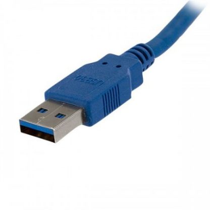 STARTECH  CABLE USB A MACHO - USB A HEMBRA 1 METRO AZUL - Image 2