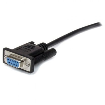 STARTECH  CABLE SERIAL DB-9 MACHO - DB-9 HEMBRA 3 METROS NEGRO - Image 2