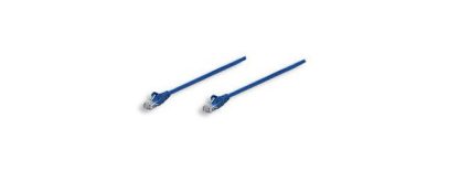 INTELLINET CABLE PATCH CAT5E UTP 100% COBRE RJ-45 MACHO - RJ-45 MACHO 1 METRO AZUL - Image 2