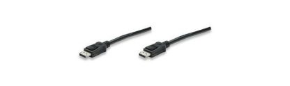 MANHATTAN CABLE DE VIDEO DISPLAYPORT 1.2 MACHO - DISPLAYPORT 1.2 MACHO 4K 60HZ 2 METROS NEGRO - Image 3