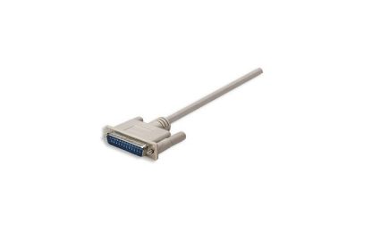 MANHATTAN CABLE PARA IMPRESORA NULL MODEM-SERIAL DB9 HEMBRA - DB25 MACHO 1.8 METROS GRIS - Image 3