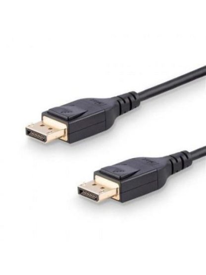 STARTECH  CABLE DISPLAYPORT CON CERTIFICACION VESA DISPLAYPORT 1.4 MACHO - DISPLAYPORT 1.4 MACHO 8K 60HZ 1 METRO NEGRO - Image 2