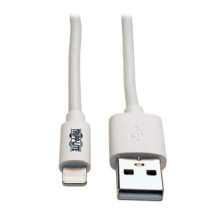 CABLE TRIPP LITE USB A LIGHTNING 24CM BLANCO M100-010-WH - Image 2