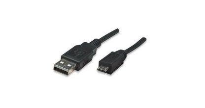 MANHATTAN CABLE USB A MACHO - MICRO USB B MACHO 50CM NEGRO - Image 2