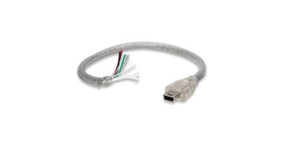 MANHATTAN CABLE USB MACHO- USB MINI MACHO 1.8 METROS TRANSPARENTE - Image 2