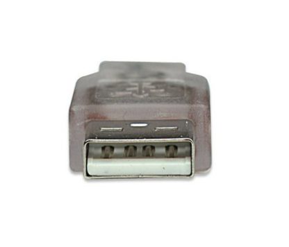 MANHATTAN CABLE USB MACHO- USB MINI MACHO 1.8 METROS TRANSPARENTE - Image 3