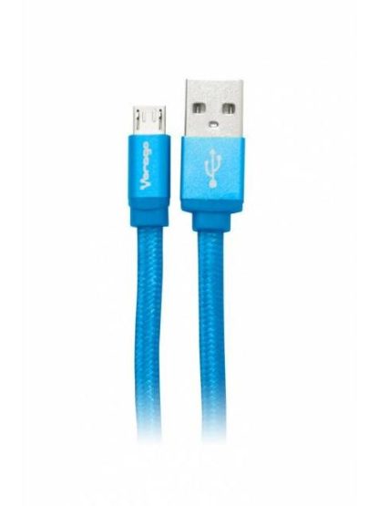 CABLE USB VORAGO CAB113 1 M AZUL