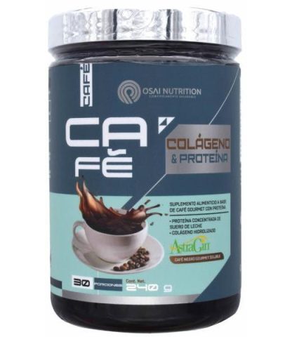 CAFE CON COLAGENO Y PROTEINA 240 G OSAI NUTRITION