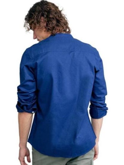 CAMISA CUELLO MAO AZUL MARINO NEXT CO - Image 4