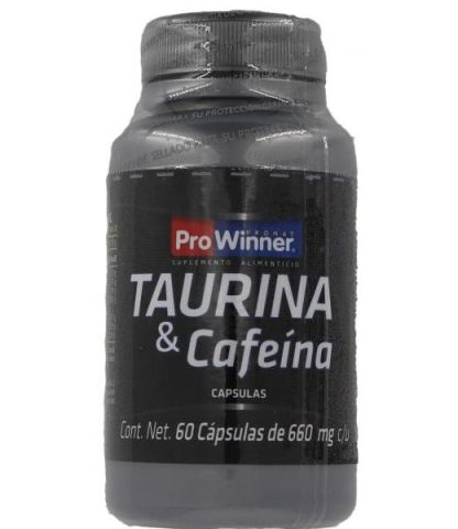 CAPS. TAURINA Y CAFEINA C 60 DE 660MG. PRONAT