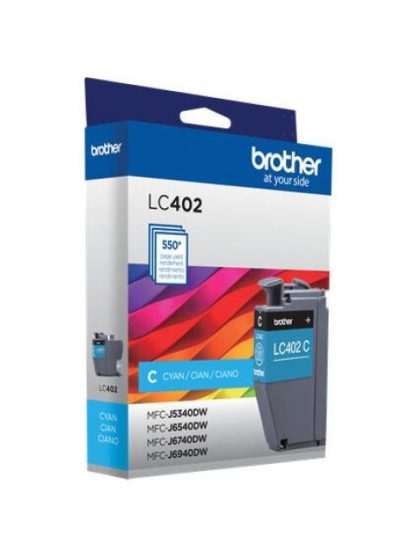 CARTUCHO DE TINTA BROTHER LC402C CYAN - Image 6