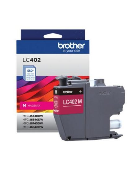 CARTUCHO DE TINTA BROTHER LC402M MAGENTA - Image 2