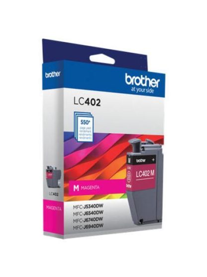 CARTUCHO DE TINTA BROTHER LC402M MAGENTA - Image 6