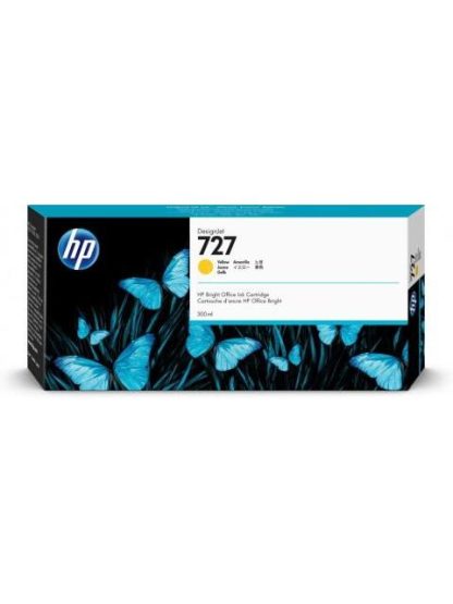 CARTUCHO HP 727 AMARILLO ORIGINAL 300ML