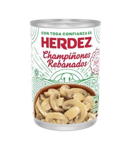 CHAMPIÑONES HERDEZ REBANADOS 380 G