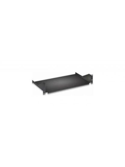 INTELLINET CHAROLA FIJA PARA RACK 40CM 2U HASTA 25KG NEGRO - Image 2