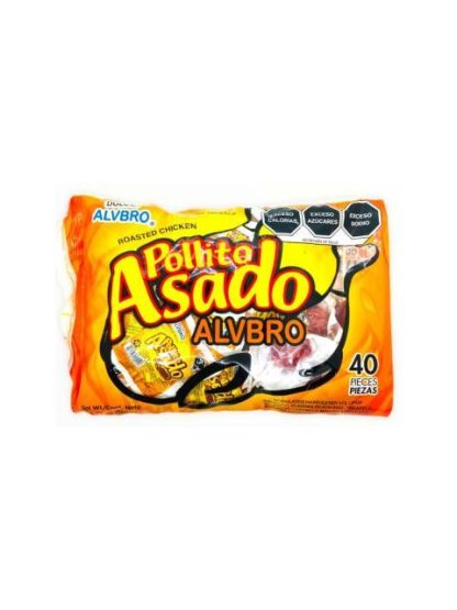 CHIQUI POLLITO ASADO PALETA CON 40 PZ DE 10GR