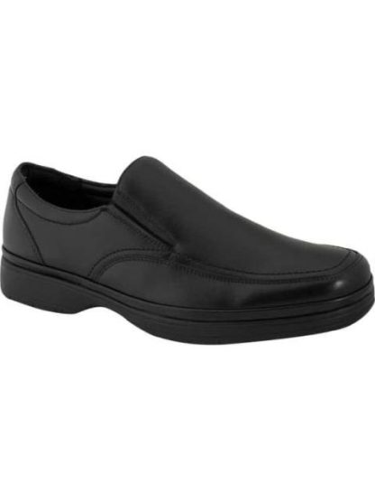 MOCASIN DE PIEL CONFORT NEGRO CALZADO PAZSTOR - Image 2