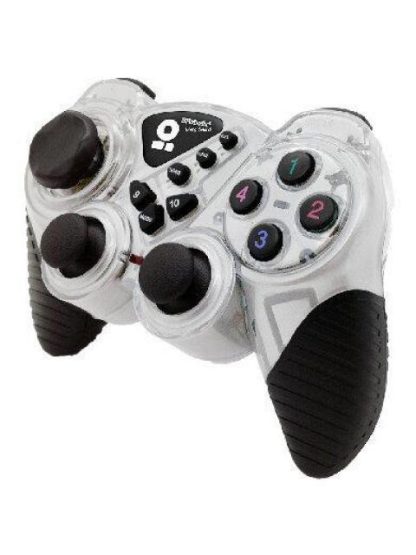 BROBOTIX GAMEPAD RUMBLEPAD ALAMBRICO USB 2.0 BLANCO - Image 3