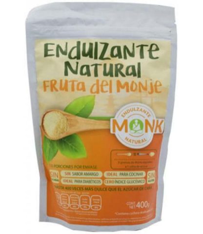 ENDULZANTE FRUTA DEL MONJE 400 G MONK