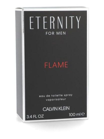 ETERNITY FLAME MEN 100 ML EDT SPRAY - Image 2