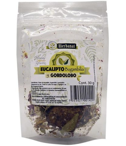 EUCALIPTO BUGAMBILIA Y GORDOLOBO 30 G HIERBANAT