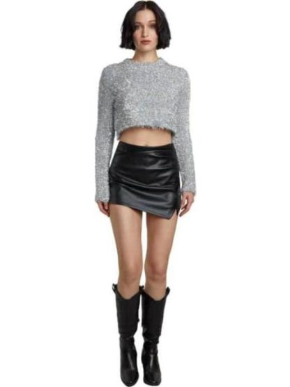 MINIFALDA SHORT NEGRO HOLLY LAND - Image 3