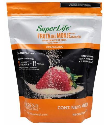 FRUTO DEL MONJE GRANULADO 400 G SUPER LIFE