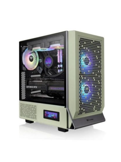 GABINETE THERMALTAKE CERES 300 CA1Y200MEWN00 TG ARGB MATCHA GREEN