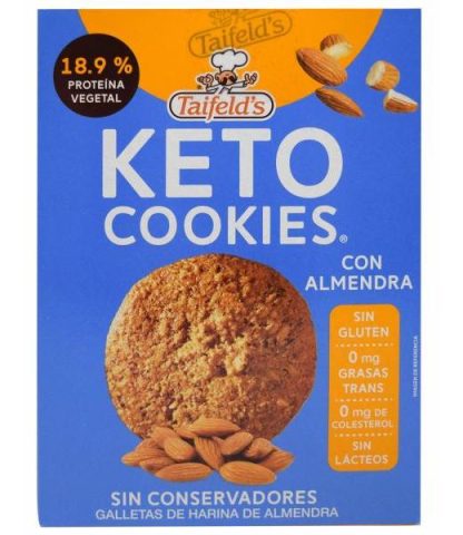 GALLETA CON ALMENDRA 180 G TAIFELDS