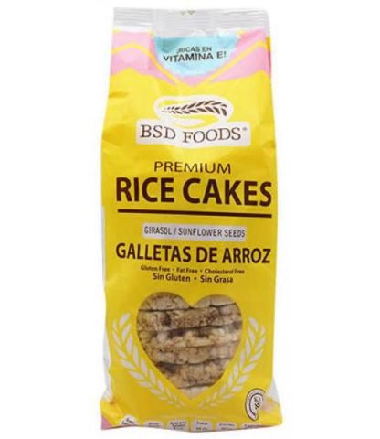 GALLETA DE ARROZ GIRASOL 72 G BSD FOODS