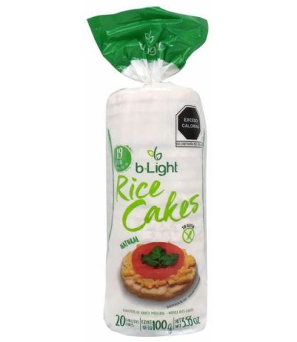 GALLETA DE ARROZ SAB NATURAL 100 G B LIGHT