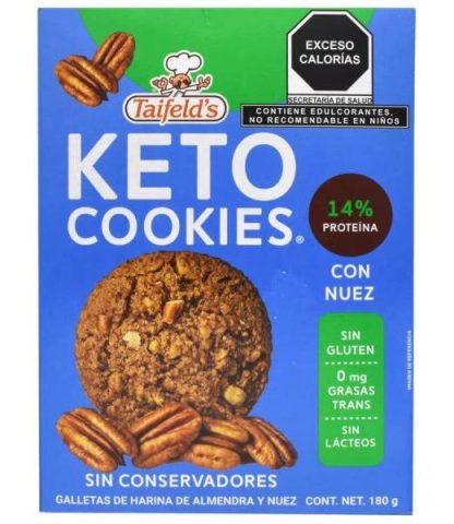 GALLETA KETO NUEZ 180 G TAIFELDS