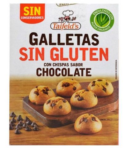 GALLETAS CON CHISPAS DE CHOCOLATE 200 G TAIFELDS