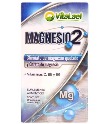 GLICINATO CITRATO MAGNESIO 60 CAP VITALAEL