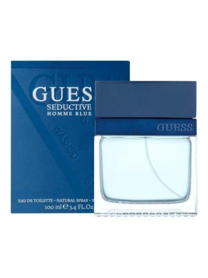 GUESS SEDUCTIVE BLUE 100ML EDT SPRAY - Image 2