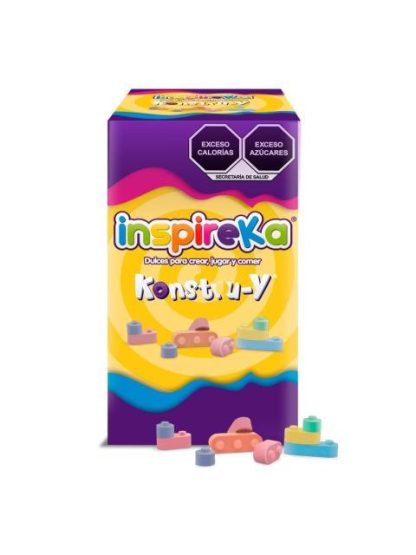 INSPIKERA KONSTRUYE PASTILLAS DE DULCE CON 4 PIEZAS