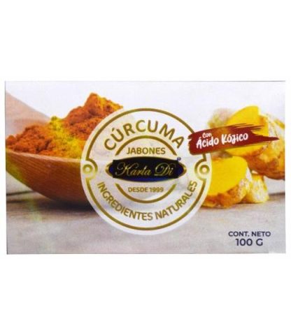 JABON DE CURCUMA 100 G KARLA DI