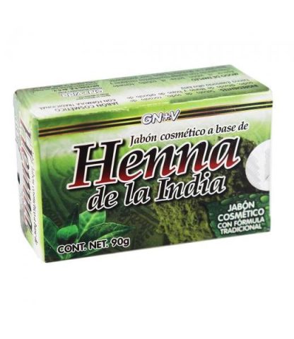 JABON HENNA DE LA INDIA 90GR GN+VIDA