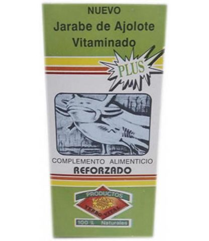 JARABE DE AJOLOTE VITAMINADO PLUS 180 ML. YERBO