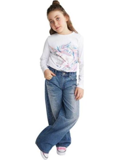 JEANS RECTOS GRIS HOLLY LAND KIDS