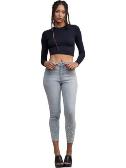 JEANS SUPERSKINNY GRIS ATMOSPHERE DNM - Image 6