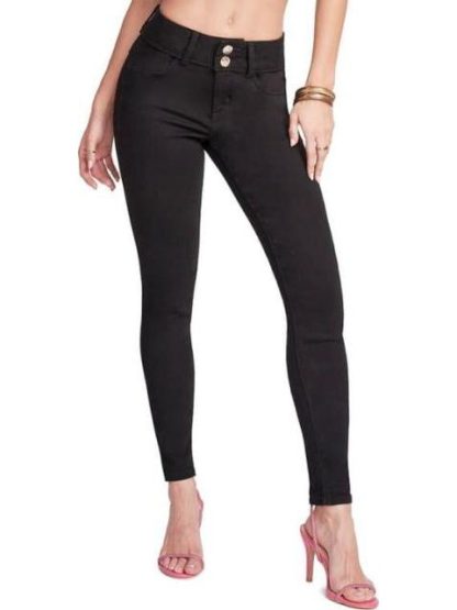 JEANS SUPERSKINNY NEGRO SEVEN JEANS