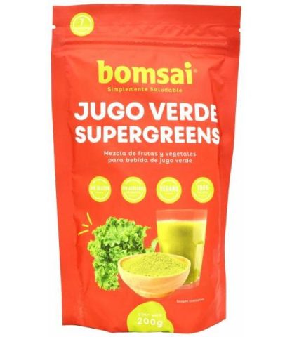 JUGO VERDE 200 G BOMSAI