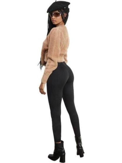 LEGGINGS CINTURA REGULAR NEGRO HOLLY LAND - Image 2