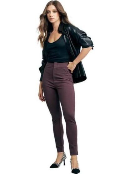 LEGGINGS CINTURA ALTA VINO HOLLY LAND