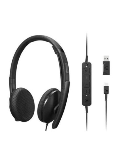 LENOVO AUDIFONOS 4XD1M45626 ALAMBRICO 1.78M USB-C NEGRO