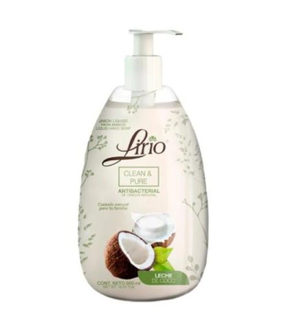 LIRIO JABON LIQUIDO COCO 500 ML