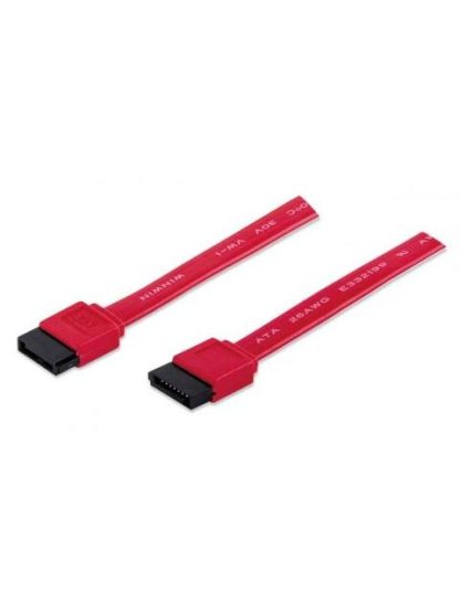 MANHATTAN CABLE SATA-SATA 50CM ROJO