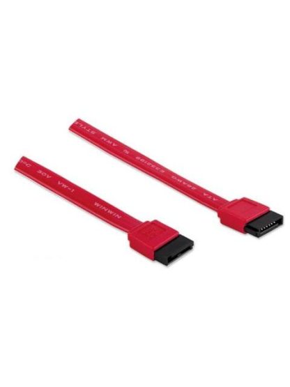 MANHATTAN CABLE SATA-SATA 50CM ROJO - Image 3